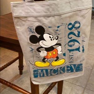 Grey Mickey Mouse bag